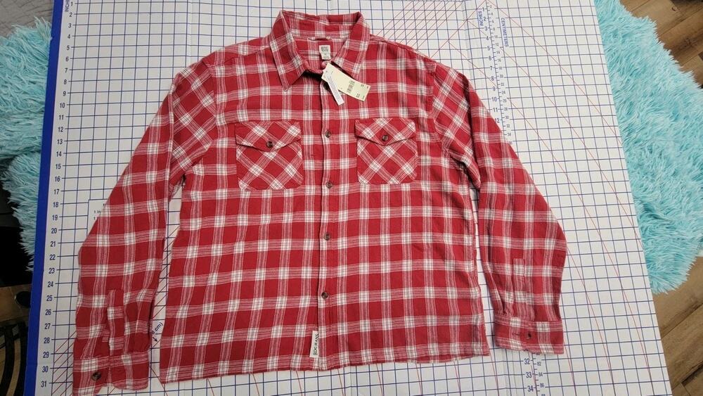 BDG Plaid Flannel Shirt Sz XL Grunge Indie Sleeze Oversized Slouchy